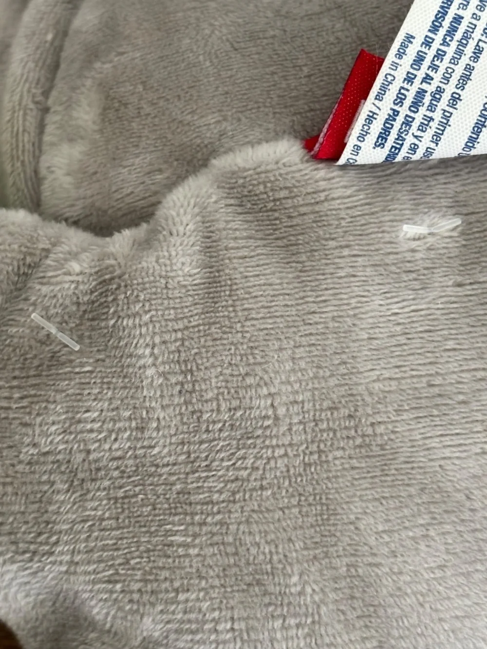 NWOT Playtex Baby Gray Elephant Doll Teether Plush Lovey Crinkle Toy Dream Big